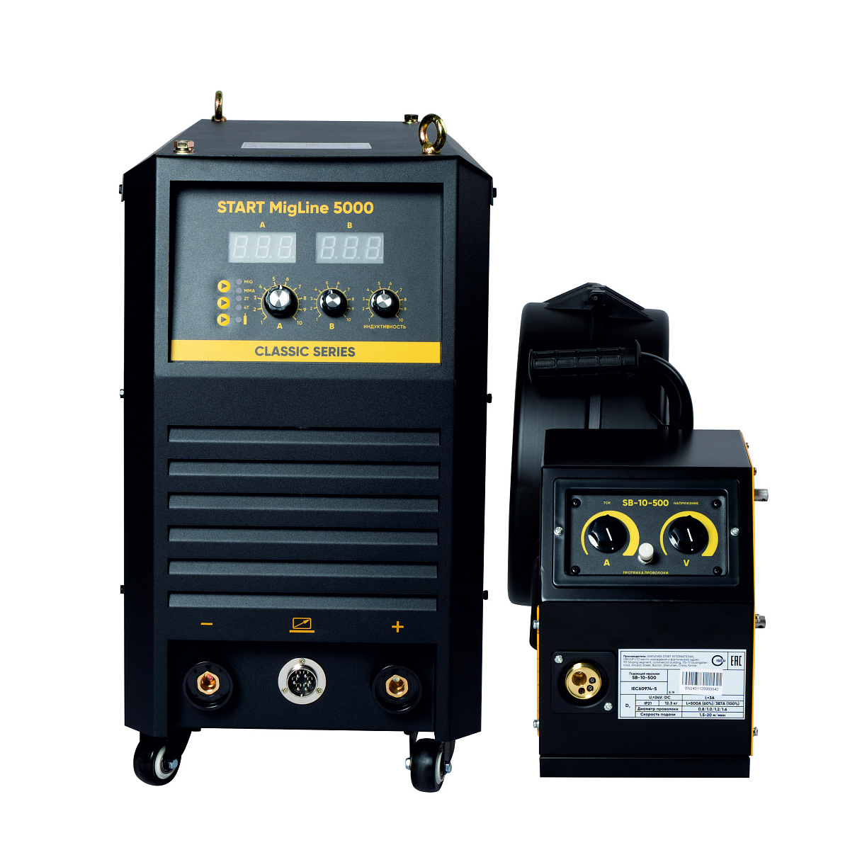 START MigLine 5000 Сварочный полуавтомат. Интернет-магазин WeldTeh - сварочное оборудование