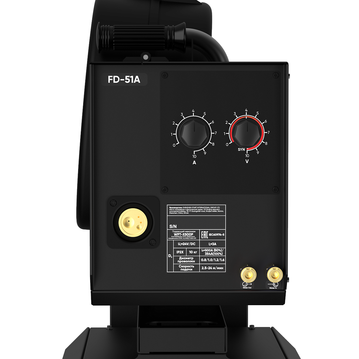 START ALUWELD X500 DP Сварочный полуавтомат 2ST500XP. Интернет-магазин WeldTeh - сварочное оборудование